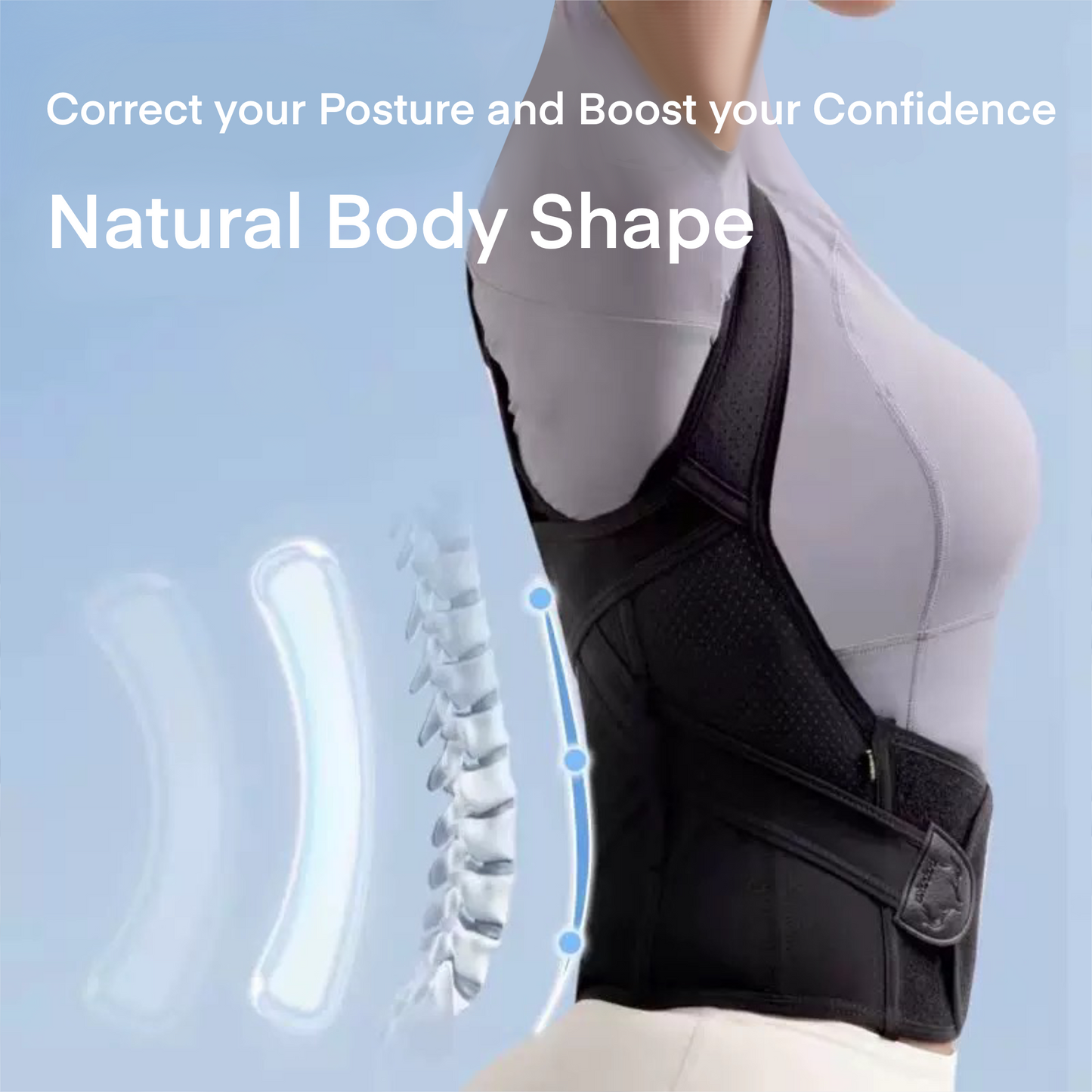 Back Corrector Support - Women, Men & Kids